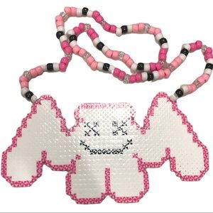 Marshmallow Kandi necklace